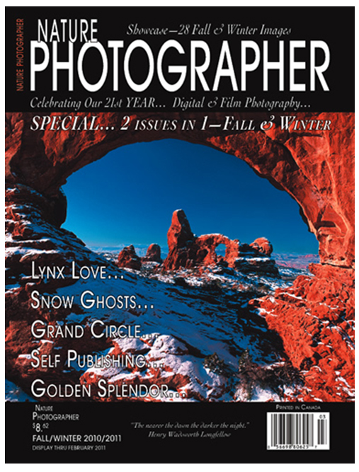Nature Photographer Magazine Publishes Lynx Love story